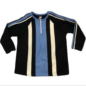 Vintage 33 Degrees Designer Quarter Zip Sweater